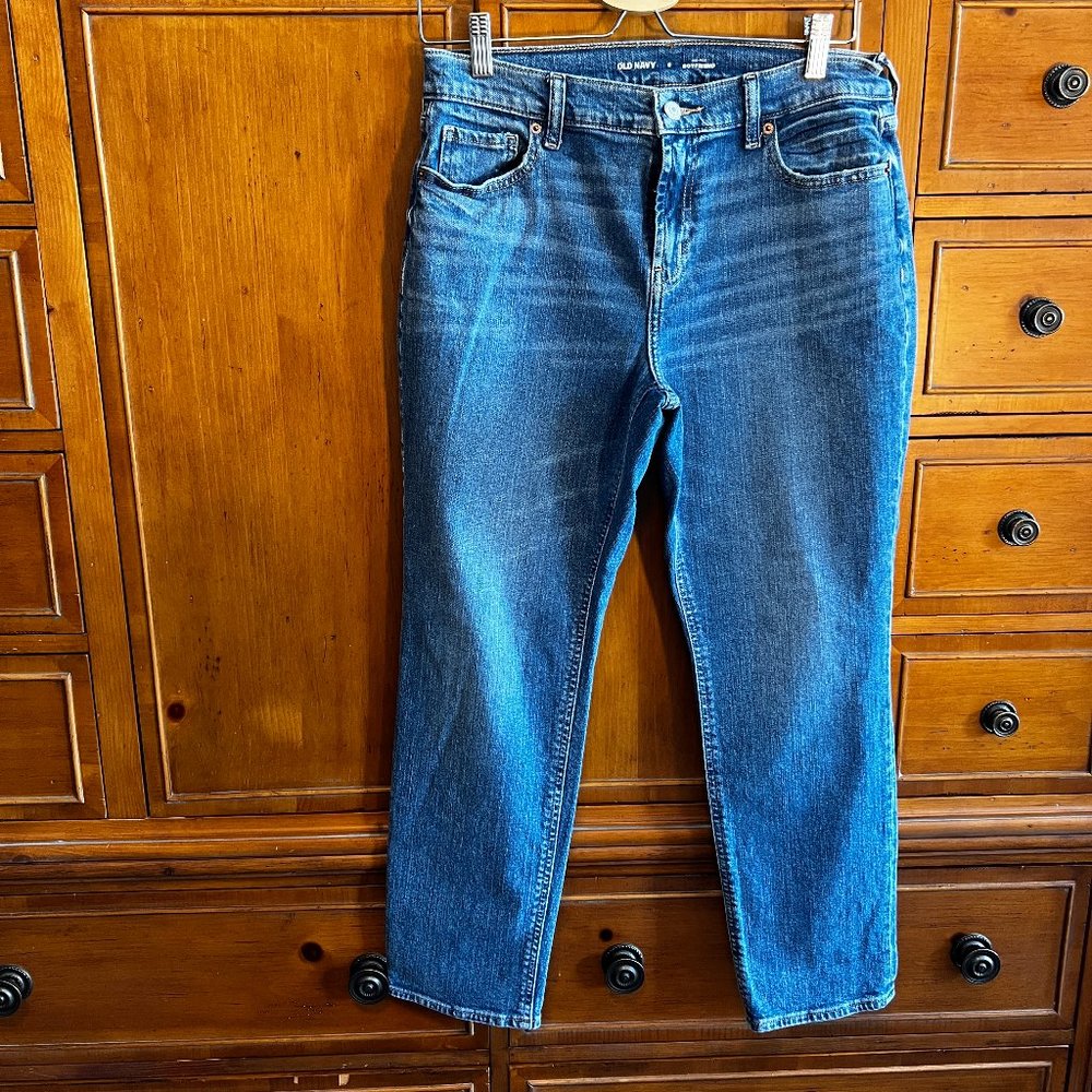 Old Navy Boyfriend Jeans, size 6, GUC